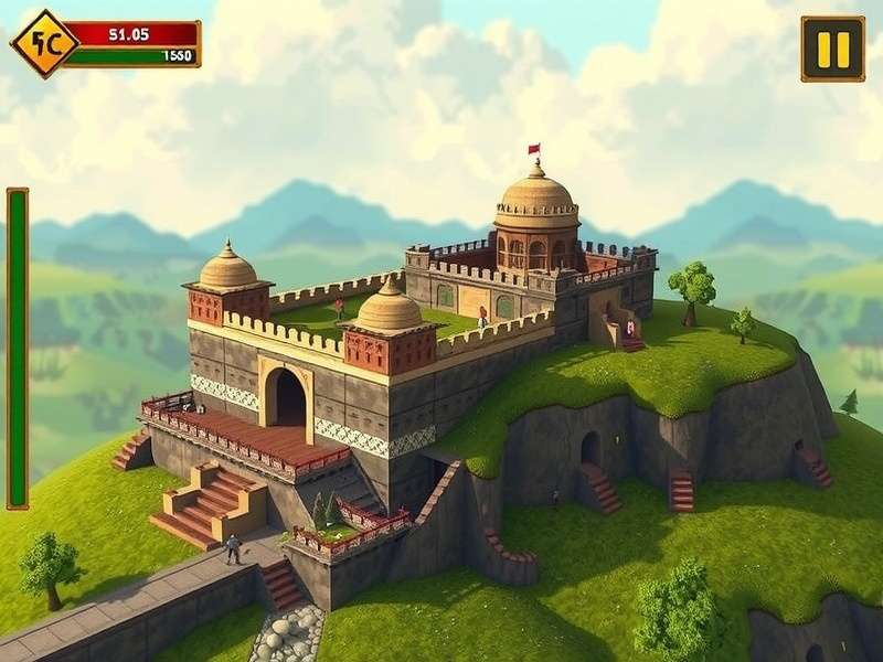 Chitradurga Fortress Defender Game Screenshot